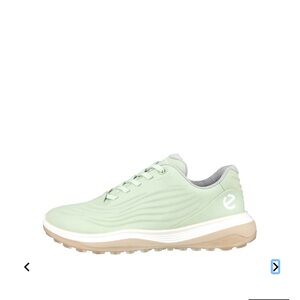 ECCO Golf Matcha Green LT1 Hybrid Trainer Leather waterproof Shoes NIB 10 - 10.5